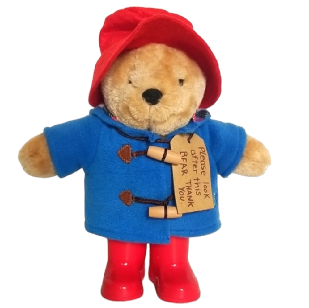 Paddington Bear Plush Blue Coat Red Hat Rubber Boots 2019